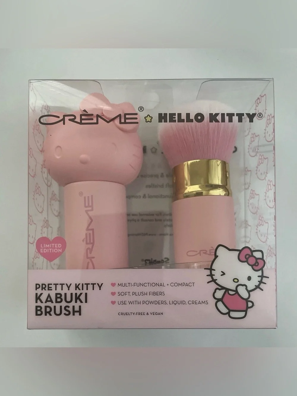 ✨ NIB The Crème Shop x Hello Kitty Limited Edition Pretty Kitty Kabuki Brush ✨